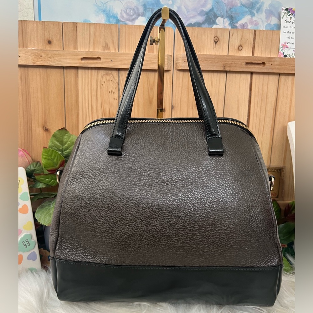 FURLA Zebra Pattern Leather Handbag - Picture 2 of 12